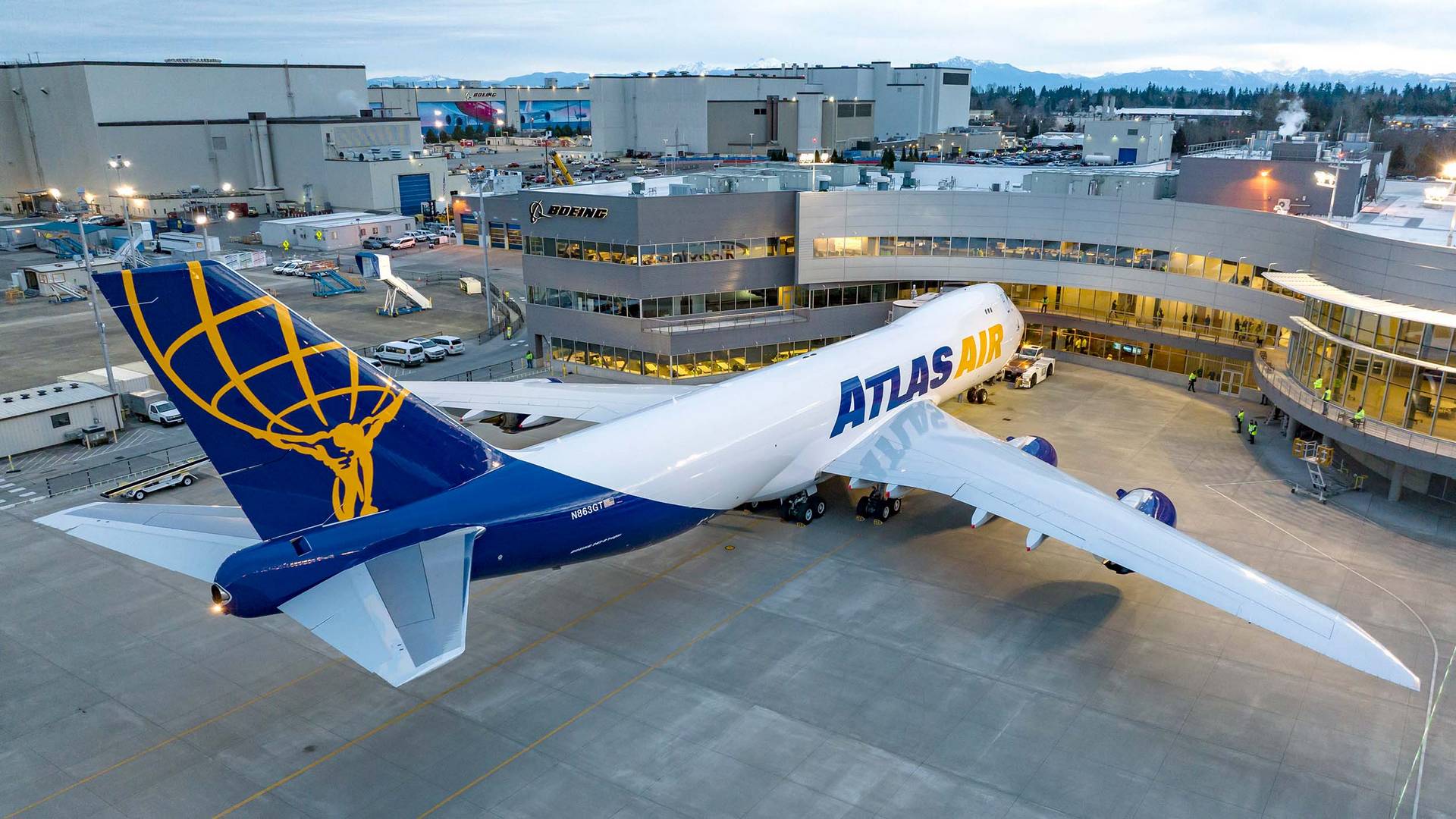 Incident: Atlas Air 747-8 Engine Failure Over Miami