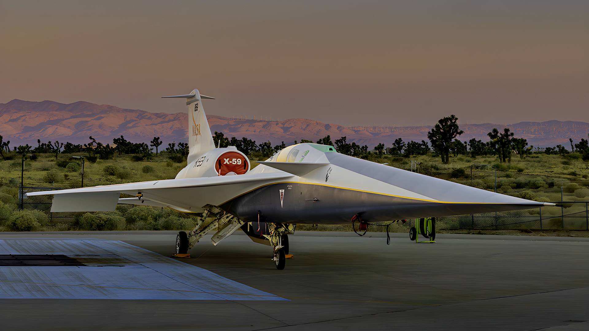Lockheed And NASA Unveil Finished X-59 Low Boom Aircraft