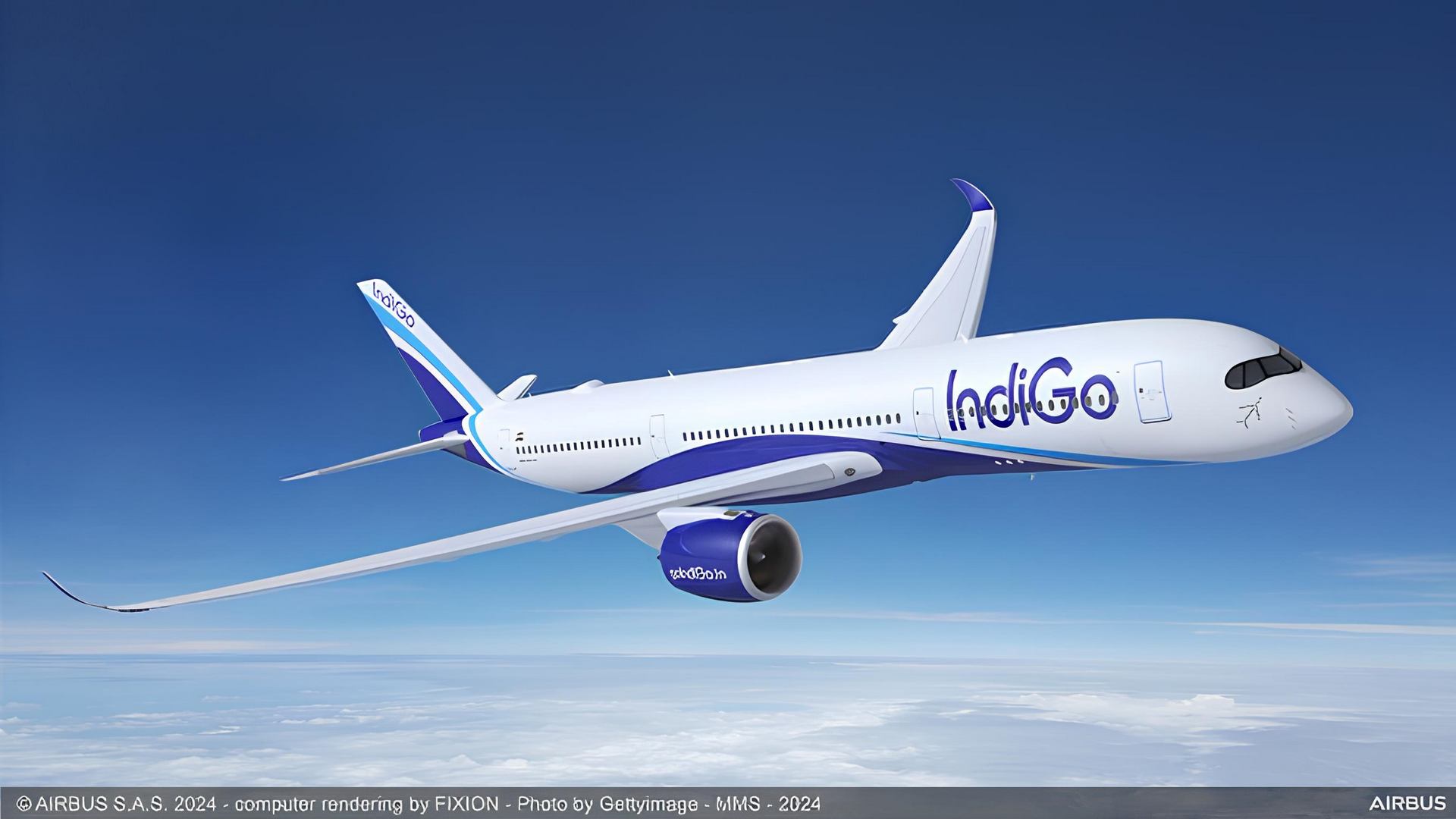IndiGo Orders 30 Airbus A350 Widebodies To Go Long Haul