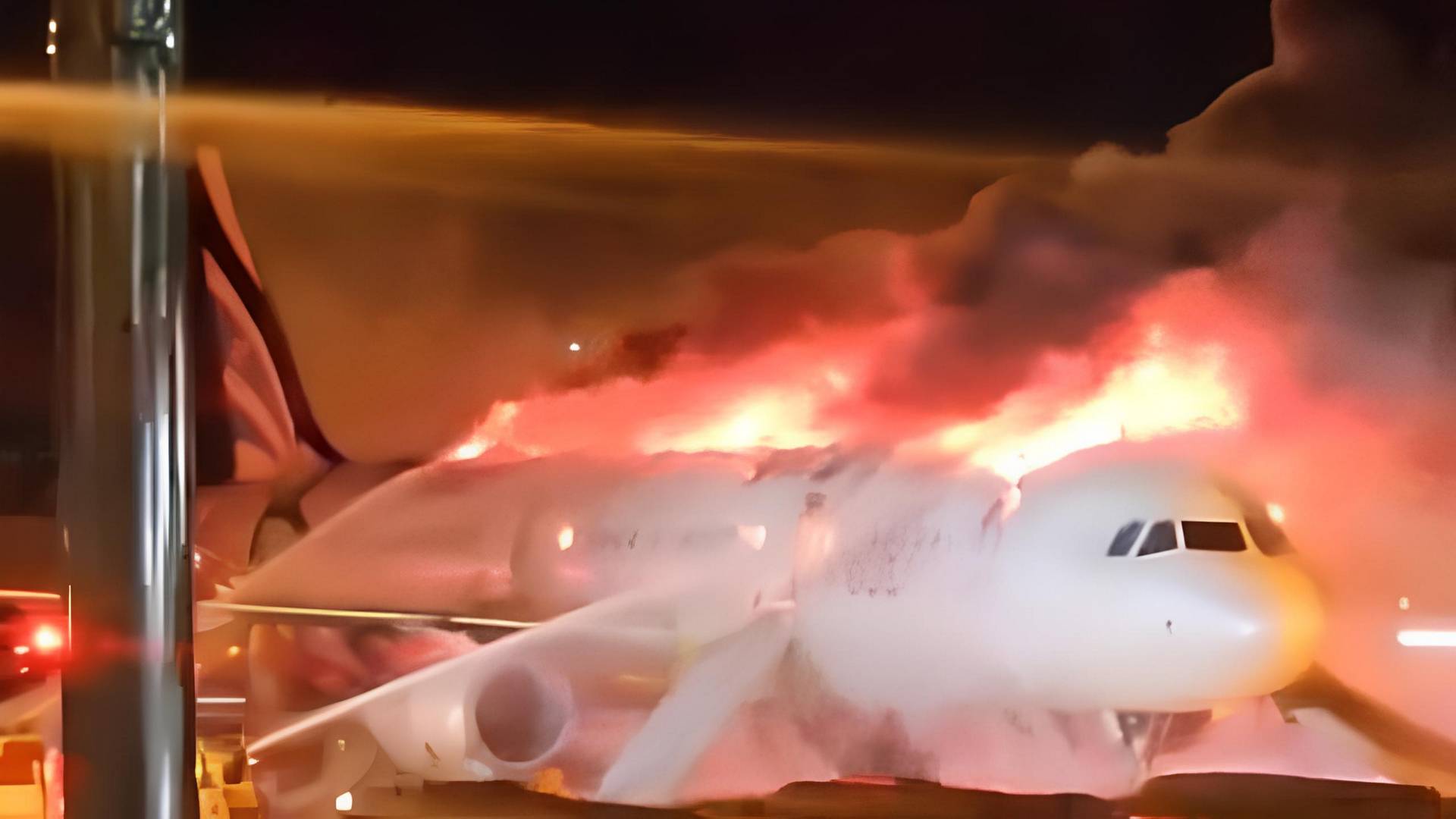 ACCIDENT: Air Busan A321 Destroyed In Ground Fire